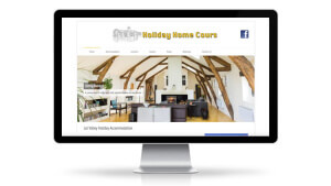 holiday home web design